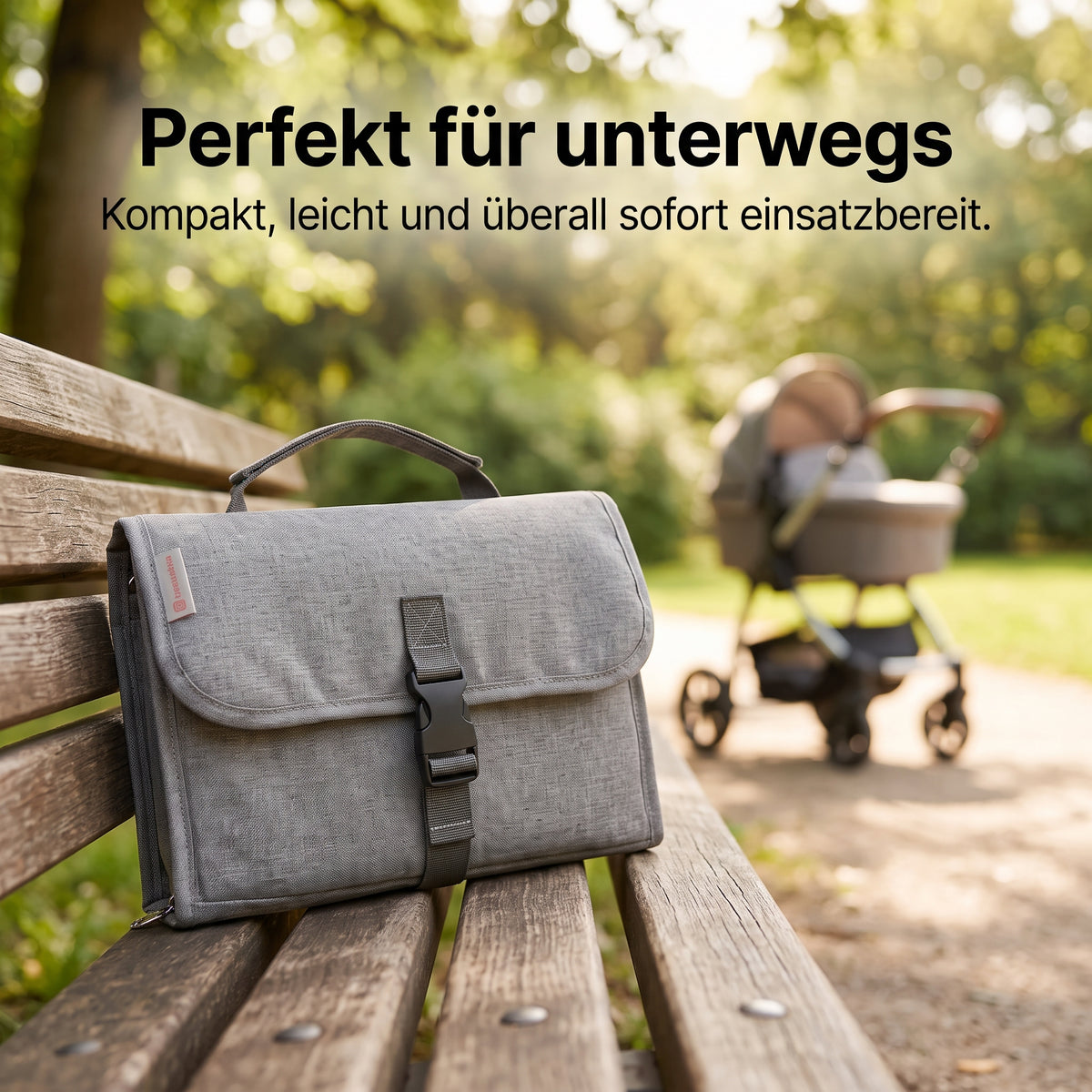 Elio - Wasserdichte Wickelunterlage für unterwegs