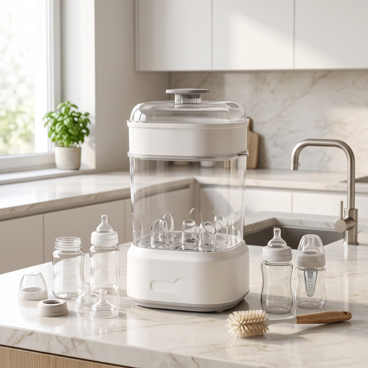 Steri – Dampf-Sterilisator für Babyflaschen