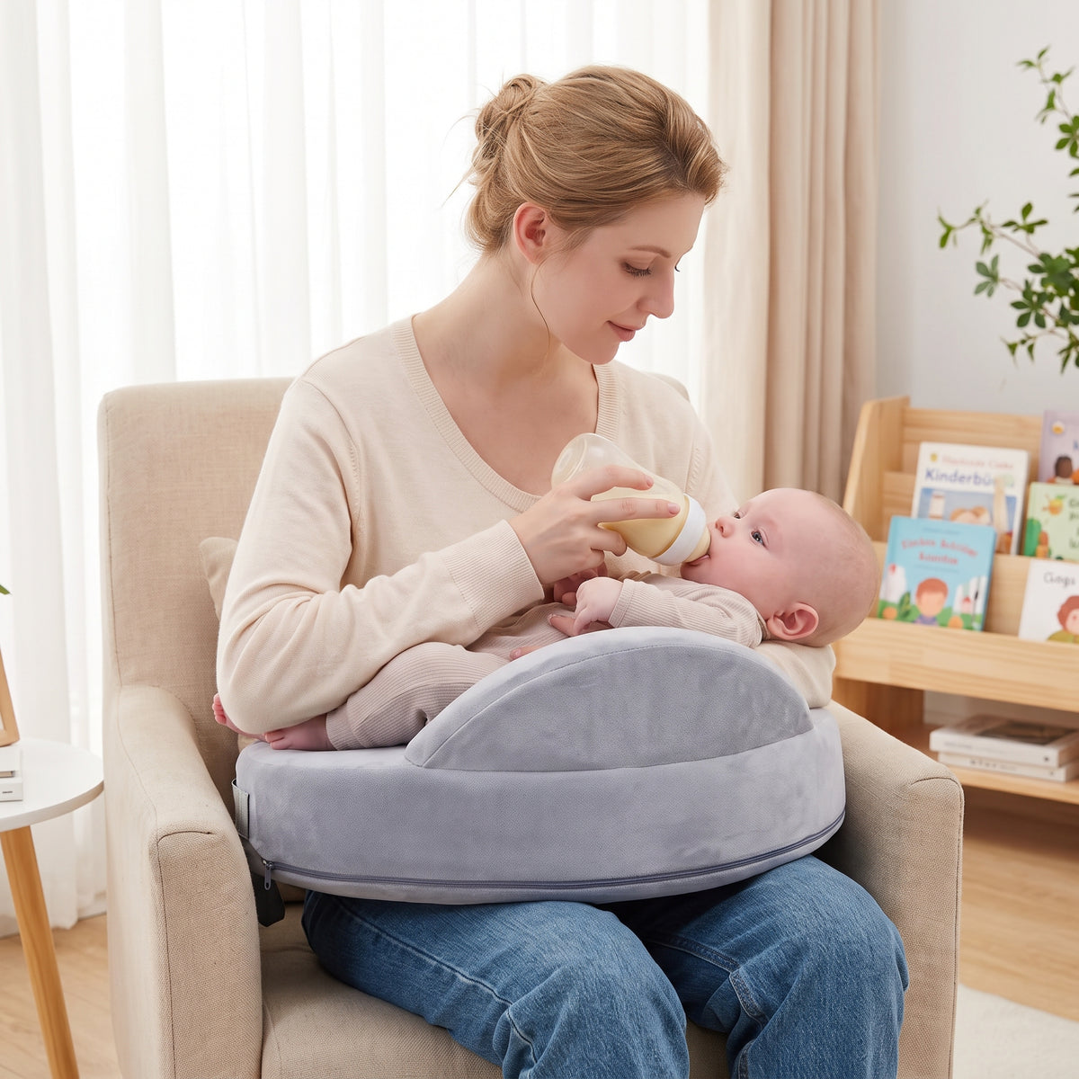 Liora – Ergonomisches Komfort-Stillkissen
